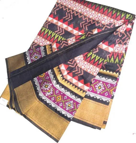 Pochampally Ikkat Silk Saree